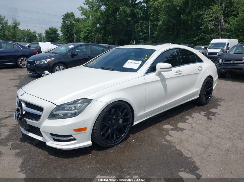 2013 Mercedes-benz Cls-klasse VIN WDDLJ9BB8DA059543 IAAI salvage auction — FRONT END, Salvage Title, sold $2,500 on 2026-08-01 (photo 2)