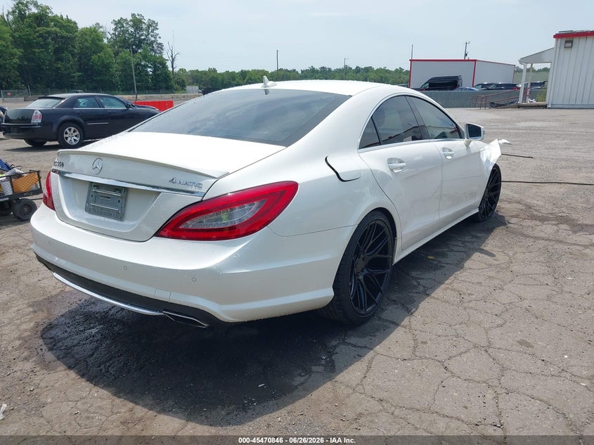 2013 Mercedes-benz Cls-klasse VIN WDDLJ9BB8DA059543 IAAI salvage auction — FRONT END, Salvage Title, sold $2,500 on 2026-08-01 (photo 4)
