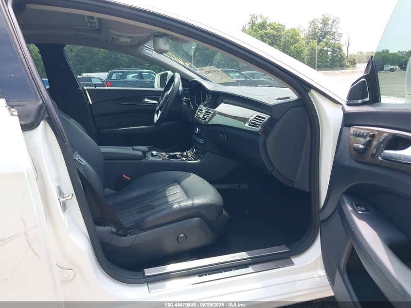 2013 Mercedes-benz Cls-klasse VIN WDDLJ9BB8DA059543 IAAI salvage auction — FRONT END, Salvage Title, sold $2,500 on 2026-08-01 (photo 5)