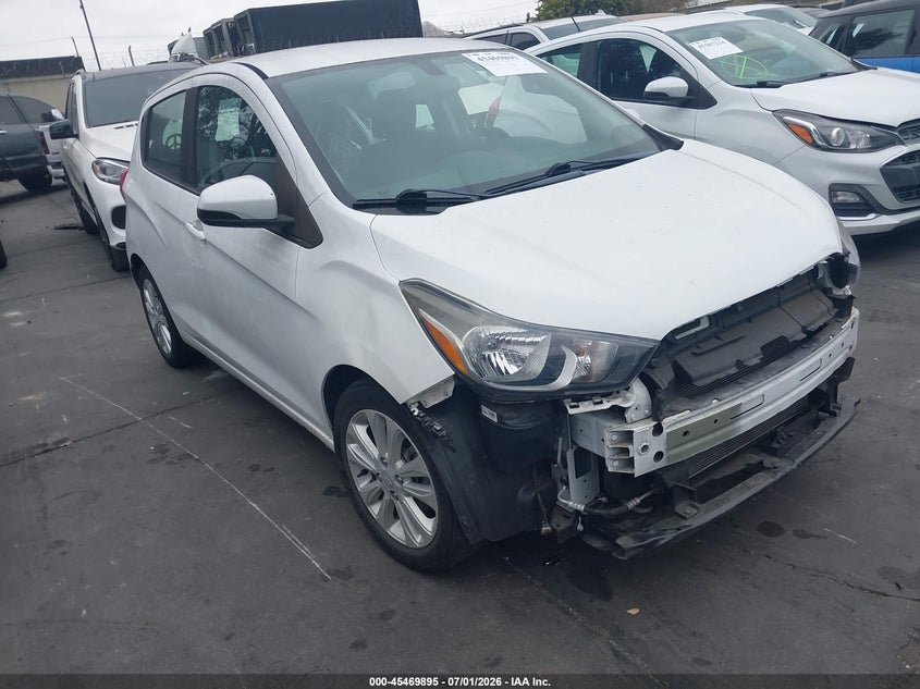 2017 Chevrolet Spark VIN KL8CD6SAXHC811687 IAAI salvage auction — LEFT FRONT, Salvage Certificate (California), sold $25 on 2026-07-22 (photo 1)