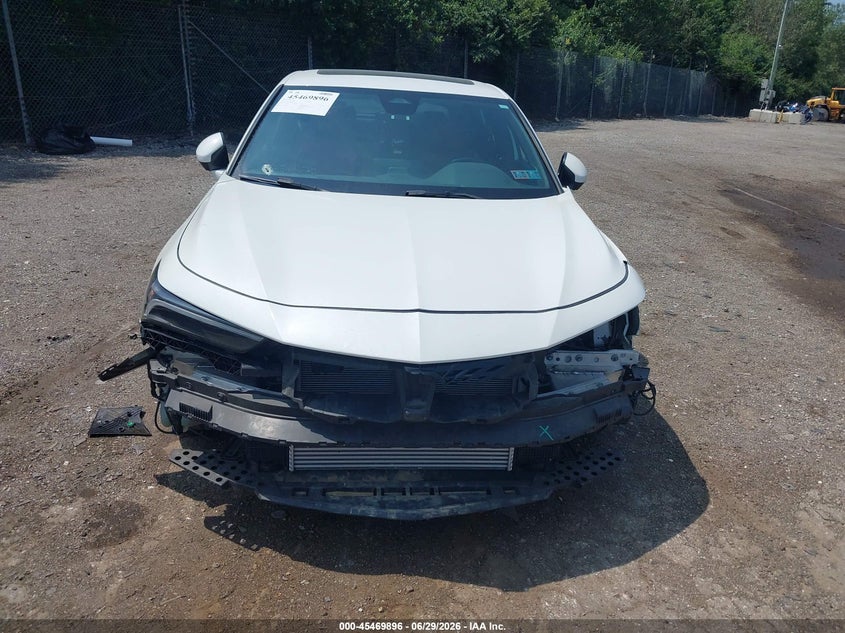 2023 Acura Integra VIN 19UDE4H38PA003923 IAAI salvage auction — FRONT END, Salvage (Pennsylvania), sold $7,200 on 2026-07-30 (photo 6)