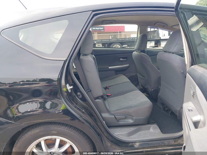 2013 Toyota Prius v VIN JTDZN3EU2D3279123 IAAI salvage auction — RIGHT FRONT, Salvage (North Carolina), sold $2,850 on 2026-07-16 (photo 8)