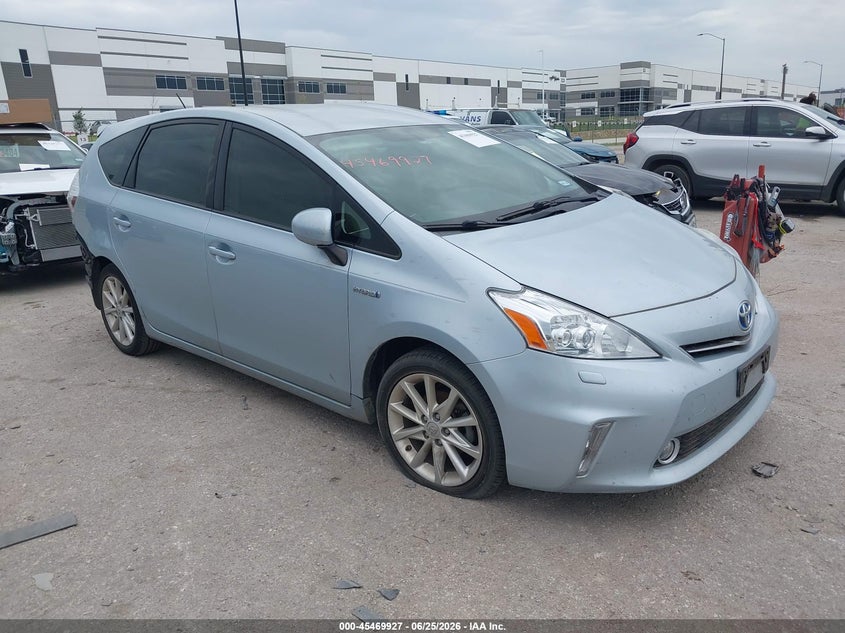 2014 Toyota Prius v VIN JTDZN3EU2E3316642 IAAI salvage auction — NORMAL WEAR, Clear (Montana), sold $25 on 2026-07-21 (photo 1)