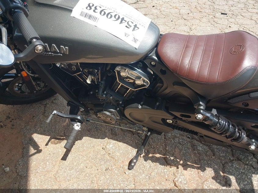 2022 Indian motorcycle co. Scout VIN 56KMTA003N3189256 IAAI salvage auction — SIDE, Salvage (South Carolina), sold $3,150 on 2026-09-09 (photo 9)