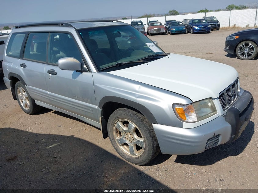 2002 Subaru Forester VIN JF1SF65672H735530 IAAI salvage auction — NORMAL WEAR, Clear (Colorado), sold $75 on 2026-07-15 (photo 1)