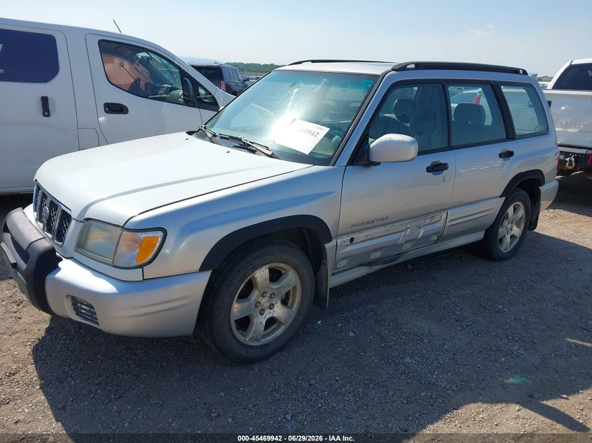 2002 Subaru Forester VIN JF1SF65672H735530 IAAI salvage auction — NORMAL WEAR, Clear (Colorado), sold $75 on 2026-07-15 (photo 2)
