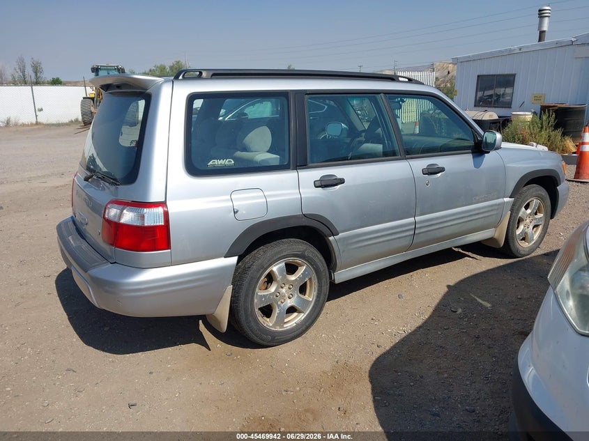2002 Subaru Forester VIN JF1SF65672H735530 IAAI salvage auction — NORMAL WEAR, Clear (Colorado), sold $75 on 2026-07-15 (photo 4)
