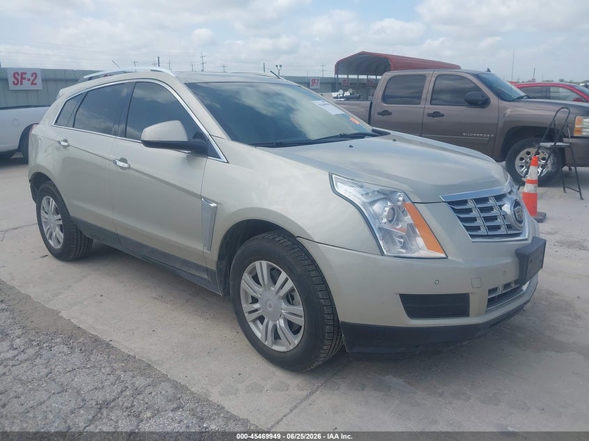 2016 Cadillac Srx VIN 3GYFNBE39GS522486 IAAI salvage auction — REAR END, Wait Title, sold $1,250 on 2026-08-25 (photo 1)