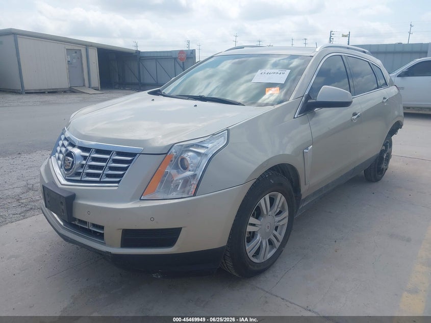 2016 Cadillac Srx VIN 3GYFNBE39GS522486 IAAI salvage auction — REAR END, Wait Title, sold $1,250 on 2026-08-25 (photo 2)