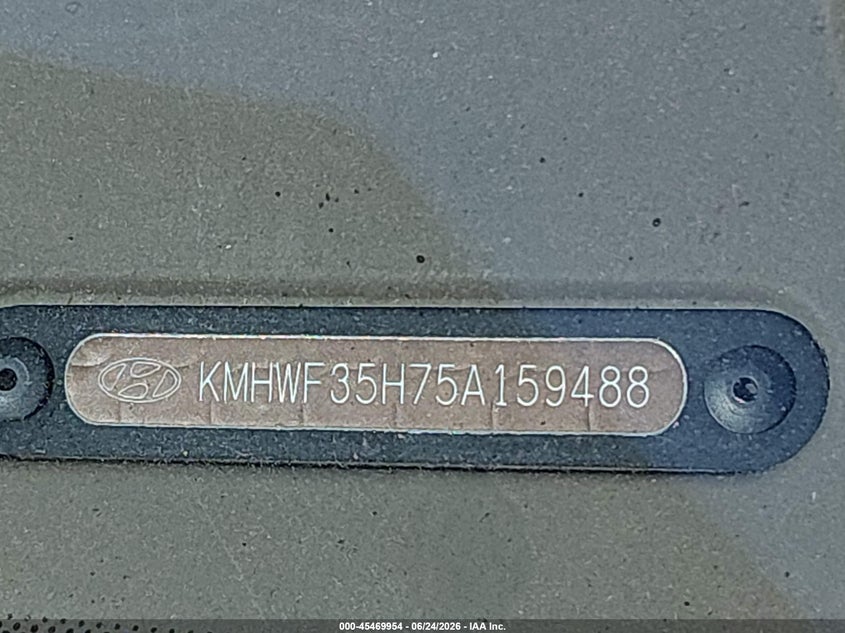 2005 Hyundai Sonata VIN KMHWF35H75A159488 IAAI salvage auction — FRONT END, Salvage (Ohio), sold $250 on 2026-07-14 (photo 9)