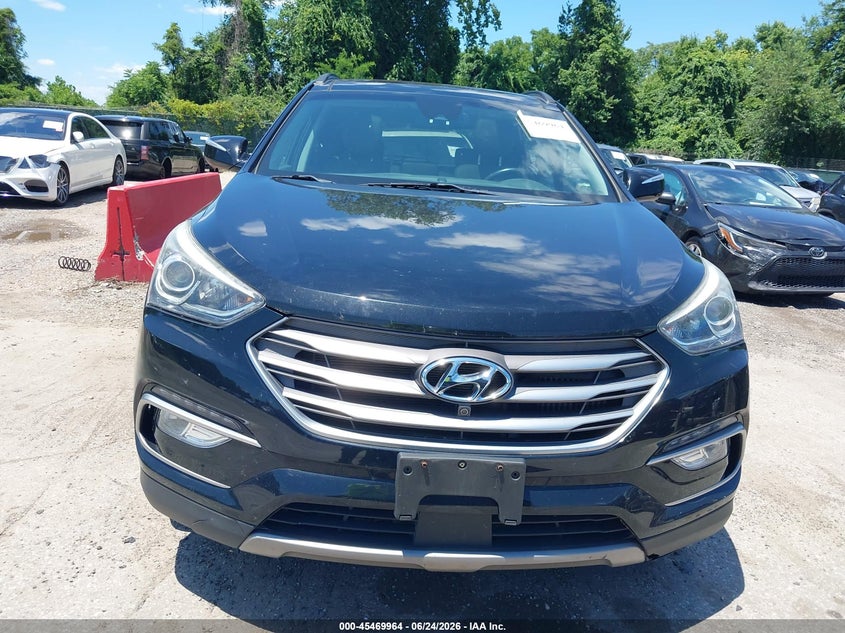2018 Hyundai Santa fe VIN 5XYZWDLA0JG505565 IAAI salvage auction — NORMAL WEAR, Clear (Maryland), sold $125 on 2026-07-23 (photo 6)