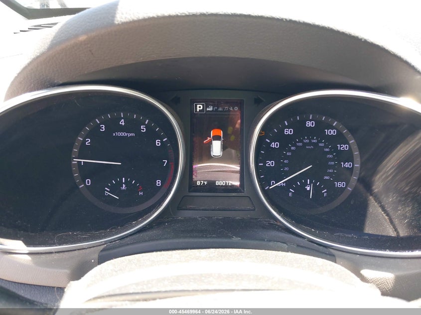 2018 Hyundai Santa fe VIN 5XYZWDLA0JG505565 IAAI salvage auction — NORMAL WEAR, Clear (Maryland), sold $125 on 2026-07-23 (photo 7)
