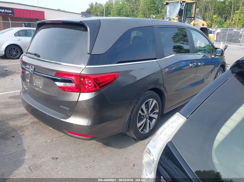 2022 Honda Odyssey VIN 5FNRL6H82NB038446 IAAI salvage auction — FRONT END, Salvage (North Carolina), sold $7,600 on 2026-07-30 (photo 4)