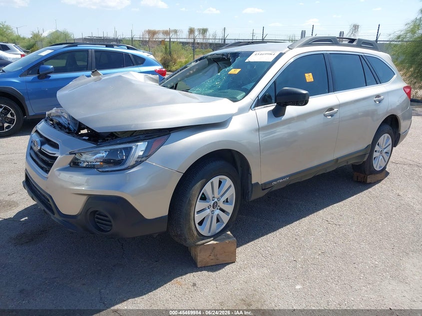 2019 Subaru Outback VIN 4S4BSABC2K3237277 IAAI salvage auction — SIDE, Salvage Title, sold $450 on 2026-07-09 (photo 2)