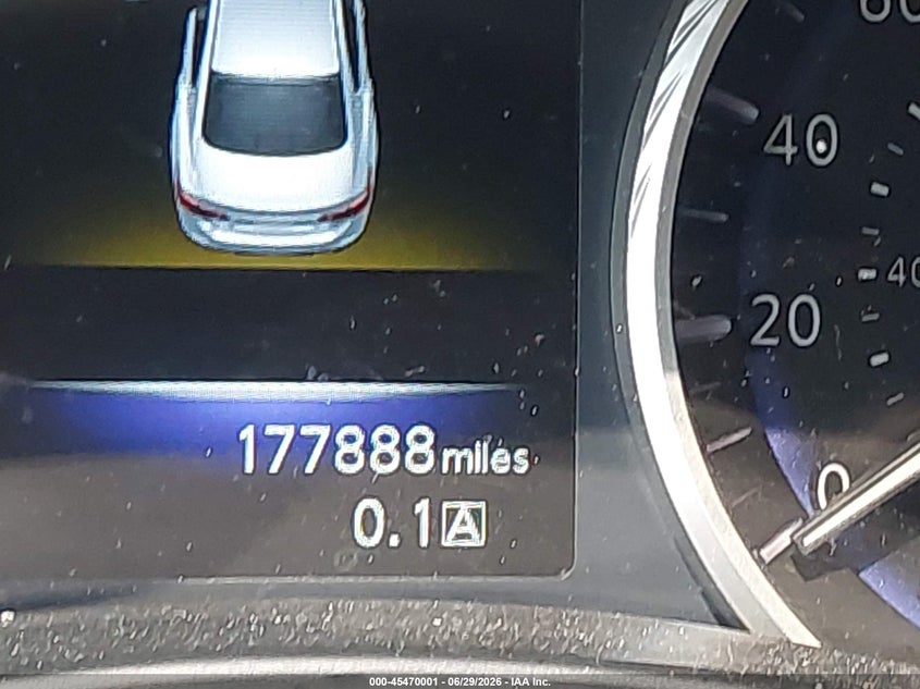 2015 Infiniti Q50 VIN JN1BV7ARXFM401236 IAAI salvage auction — FRONT & REAR, Mv-907A (New York), sold $425 on 2026-07-21 (photo 7)