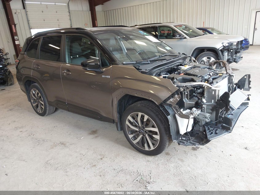 2025 Subaru Forester VIN JF2SLSTD9SH418489 IAAI salvage auction — FRONT END, Mv-907A (New York), sold $13,900 on 2026-07-28 (photo 1)
