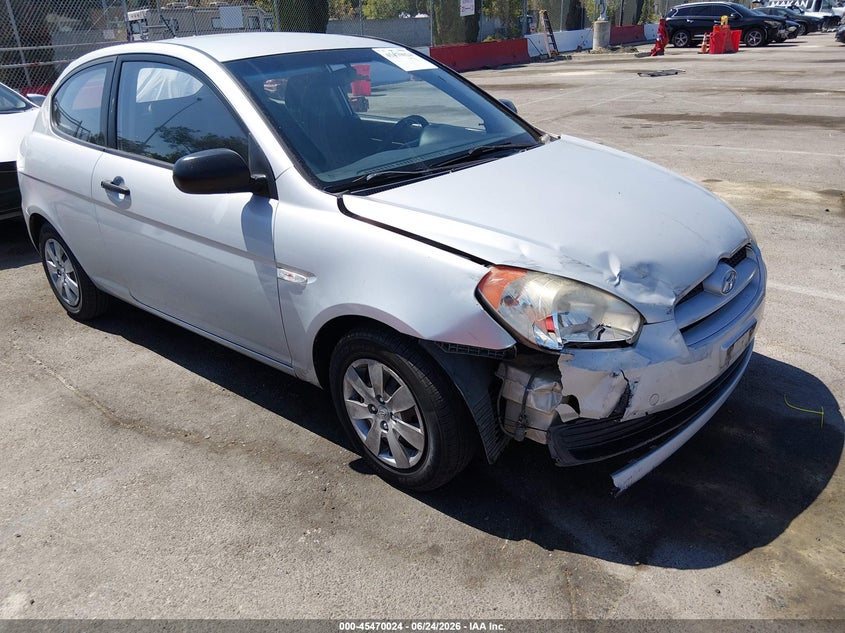 2010 Hyundai Accent VIN KMHCM3AC5AU171098 IAAI salvage auction — FRONT END, Salvage (California), sold $450 on 2026-07-09 (photo 1)