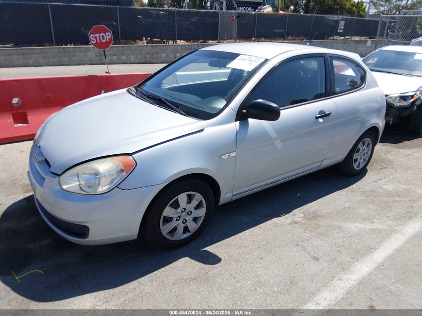 2010 Hyundai Accent VIN KMHCM3AC5AU171098 IAAI salvage auction — FRONT END, Salvage (California), sold $450 on 2026-07-09 (photo 2)