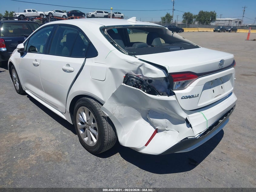 2022 Toyota Corolla VIN JTDVPMAE9N3031434 IAAI salvage auction — SIDE, Salvage (California), sold $4,350 on 2026-07-23 (photo 3)