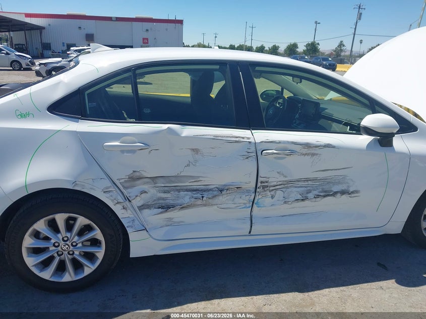 2022 Toyota Corolla VIN JTDVPMAE9N3031434 IAAI salvage auction — SIDE, Salvage (California), sold $4,350 on 2026-07-23 (photo 6)