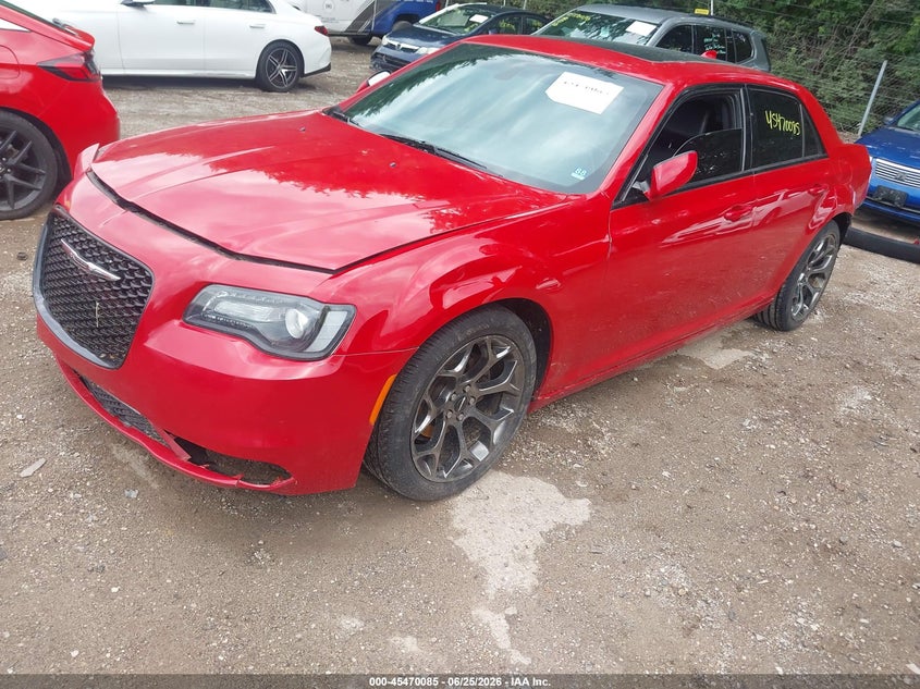 2015 Chrysler 300 VIN 2C3CCABGXFH903964 IAAI salvage auction — FRONT & REAR, Salvage Title, sold $675 on 2026-07-25 (photo 2)