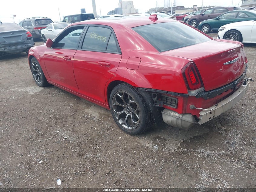 2015 Chrysler 300 VIN 2C3CCABGXFH903964 IAAI salvage auction — FRONT & REAR, Salvage Title, sold $675 on 2026-07-25 (photo 3)