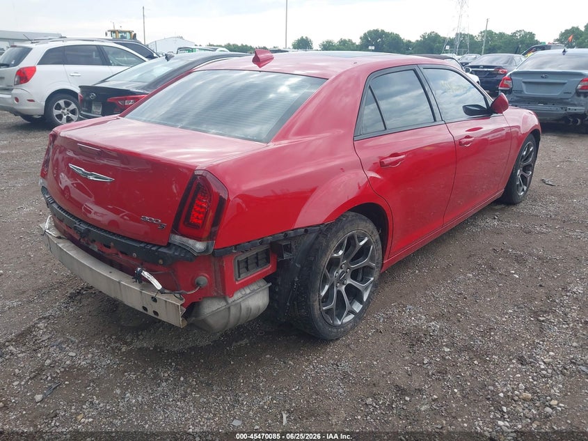 2015 Chrysler 300 VIN 2C3CCABGXFH903964 IAAI salvage auction — FRONT & REAR, Salvage Title, sold $675 on 2026-07-25 (photo 4)
