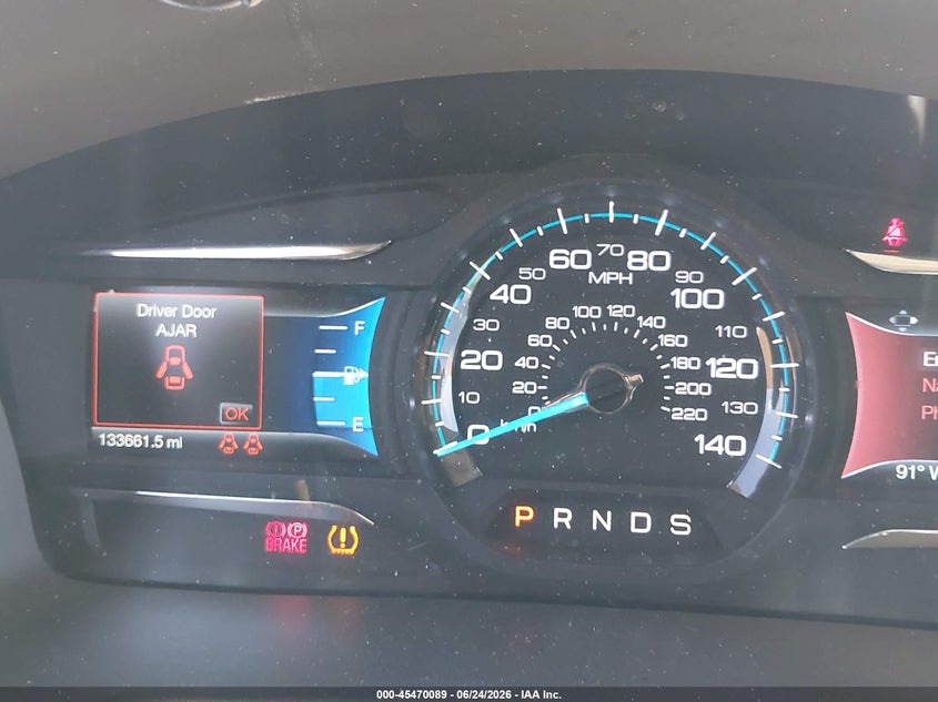 2014 Ford Flex VIN 2FMGK5C83EBD01807 IAAI salvage auction — FRONT END, Salvage Title, sold $550 on 2026-07-23 (photo 7)