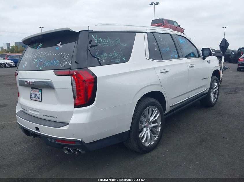 2021 Gmc Yukon VIN 1GKS2DKL8MR134441 IAAI salvage auction — LEFT REAR, Salvage Certificate (California), sold $23,100 on 2026-07-10 (photo 4)