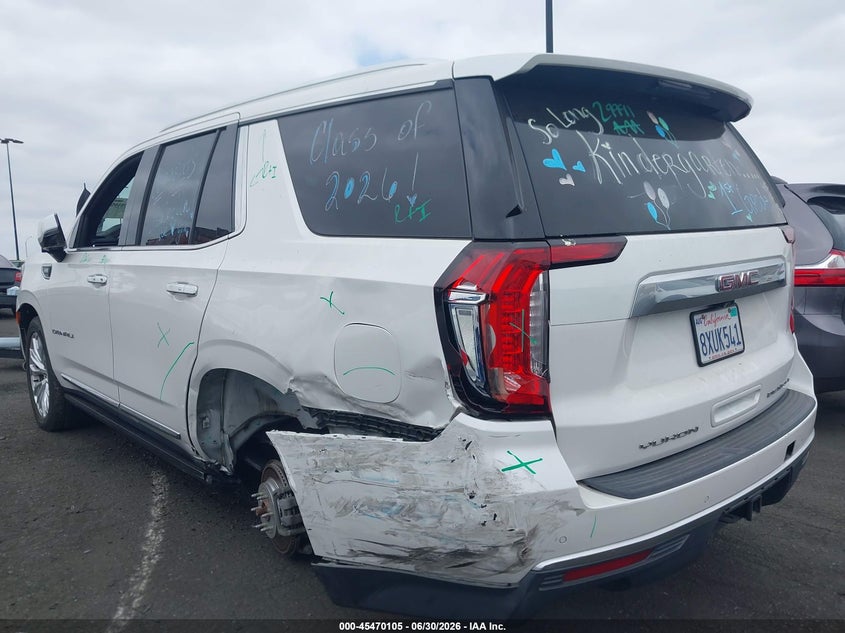 2021 Gmc Yukon VIN 1GKS2DKL8MR134441 IAAI salvage auction — LEFT REAR, Salvage Certificate (California), sold $23,100 on 2026-07-10 (photo 6)