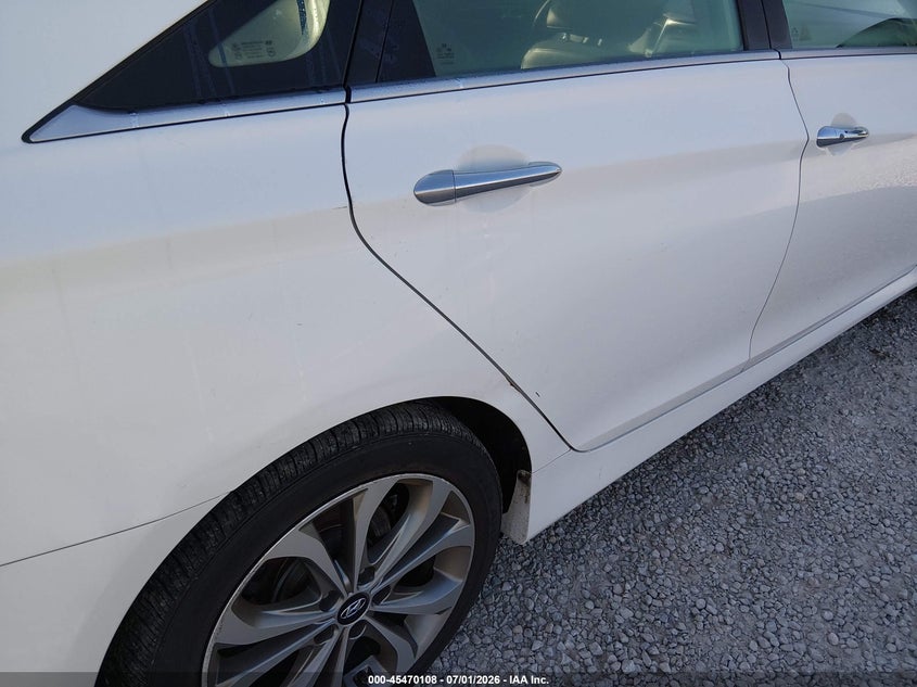 2014 Hyundai Sonata VIN 5NPEC4AC3EH873801 IAAI salvage auction — NORMAL WEAR, Original (Kentucky), sold $250 on 2026-07-29 (photo 6)