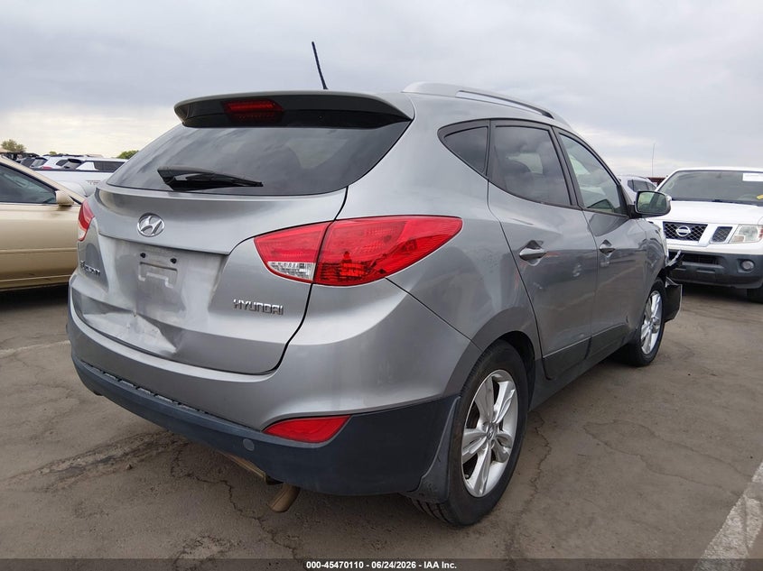 2013 Hyundai Tucson VIN KM8JU3AC0DU731072 IAAI salvage auction — FRONT END, Salvage (Arizona), sold $225 on 2026-07-28 (photo 4)