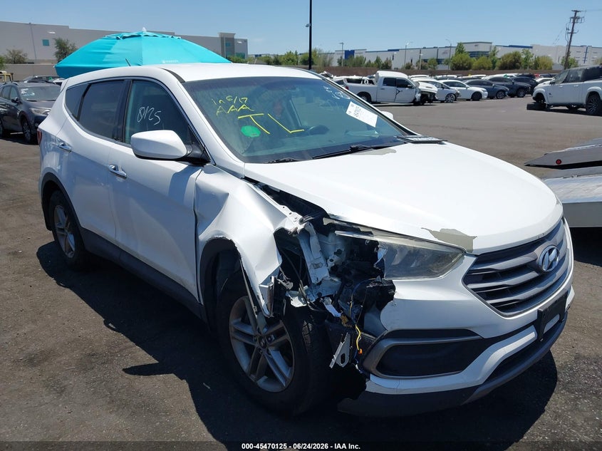 2018 Hyundai VIN 5XYZT3LB8JG528121 IAAI salvage auction — RIGHT FRONT, Salvage Title, sold $2,150 on 2026-07-19 (photo 1)