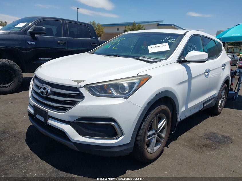 2018 Hyundai VIN 5XYZT3LB8JG528121 IAAI salvage auction — RIGHT FRONT, Salvage Title, sold $2,150 on 2026-07-19 (photo 2)