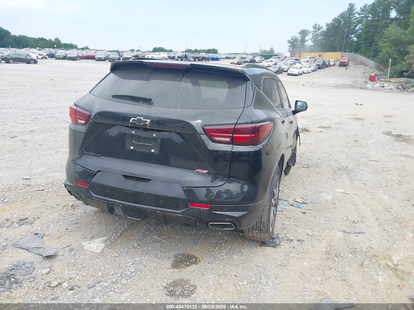 2025 Chevrolet Blazer VIN 3GNKBERSXSS196679 IAAI salvage auction — FRONT END, Wait Title, sold $12,300 on 2026-08-18 (photo 4)
