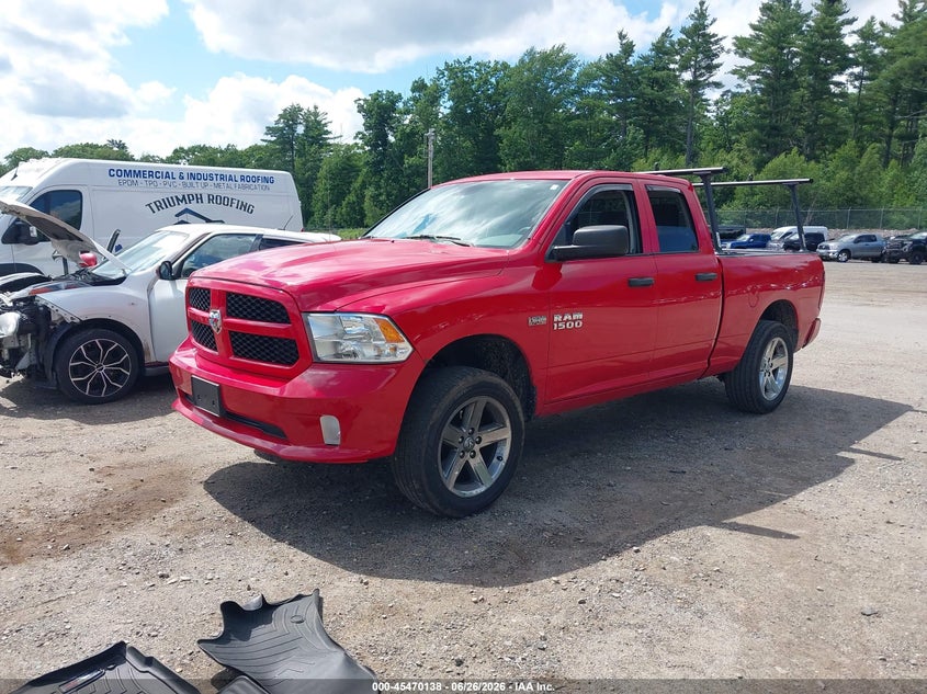 2017 Ram 1500 VIN 1C6RR7FT3HS565566 IAAI salvage auction — RIGHT SIDE, Salvage (Massachusetts), sold $3,750 on 2026-08-29 (photo 2)