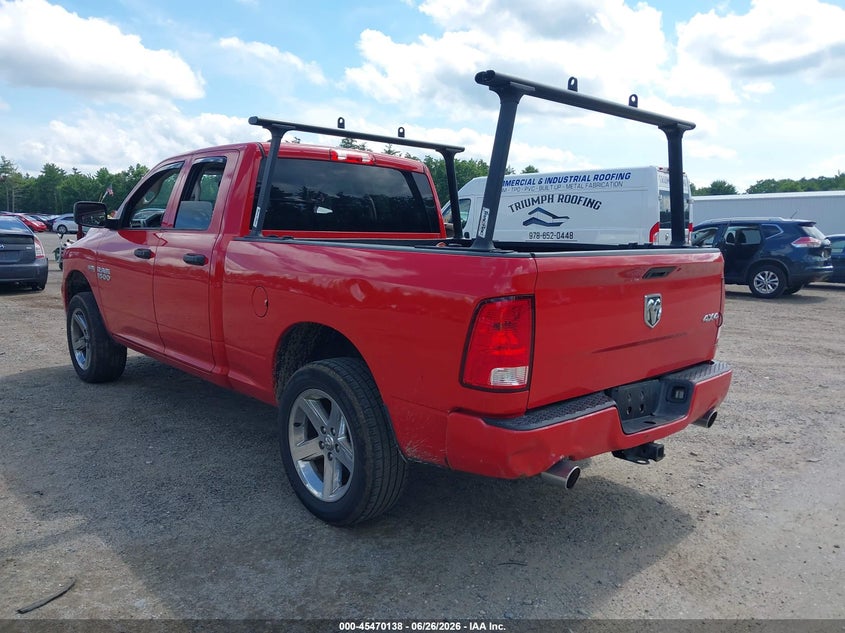 2017 Ram 1500 VIN 1C6RR7FT3HS565566 IAAI salvage auction — RIGHT SIDE, Salvage (Massachusetts), sold $3,750 on 2026-08-29 (photo 3)