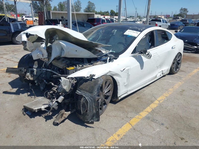 2019 Tesla Model s VIN 5YJSA1E27KF348811 IAAI salvage auction — FRONT END, Salvage Title, sold $2,600 on 2026-08-02 (photo 2)