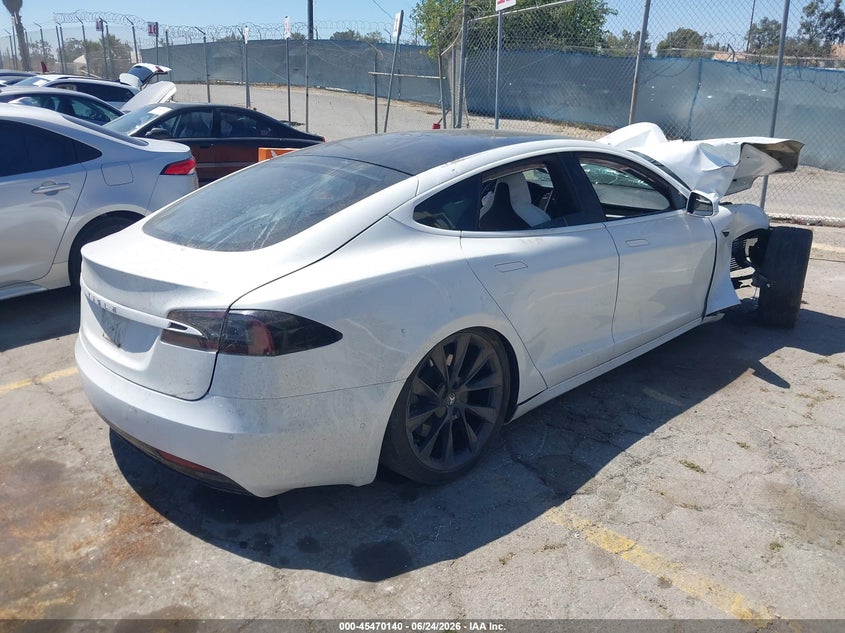 2019 Tesla Model s VIN 5YJSA1E27KF348811 IAAI salvage auction — FRONT END, Salvage Title, sold $2,600 on 2026-08-02 (photo 4)
