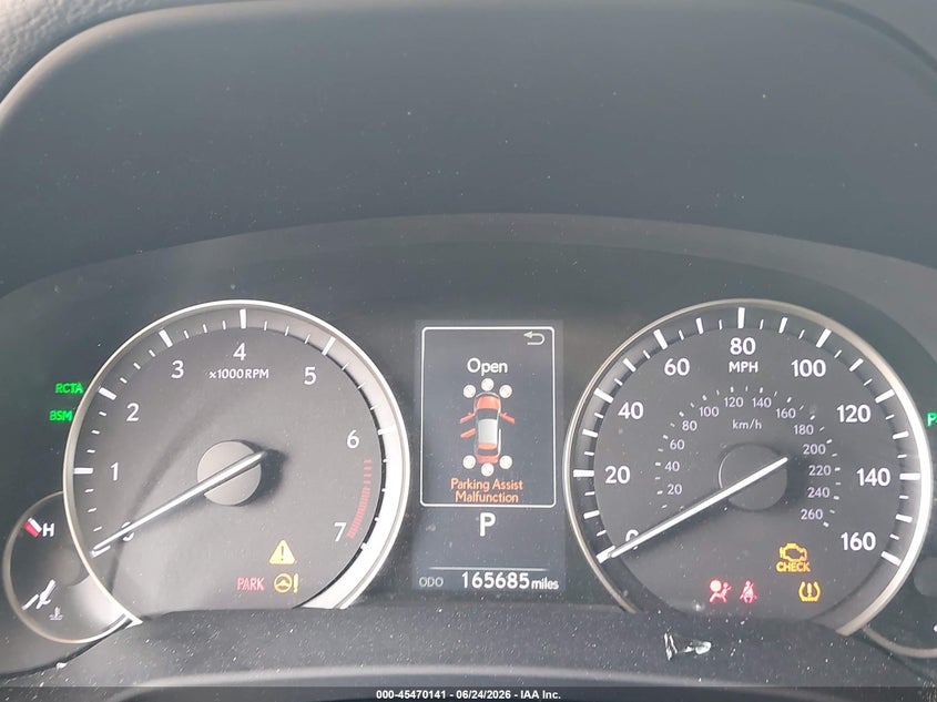 2016 Lexus VIN 2T2ZZMCA1GC023713 IAAI salvage auction — ROLLOVER, Salvage Title, sold $4,550 on 2026-07-23 (photo 7)
