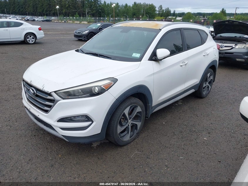 2017 Hyundai Tucson VIN KM8J33A2XHU386486 IAAI salvage auction — NORMAL WEAR, Clear-Dealer Only (North Carolina), sold $1,875 on 2026-07-29 (photo 2)