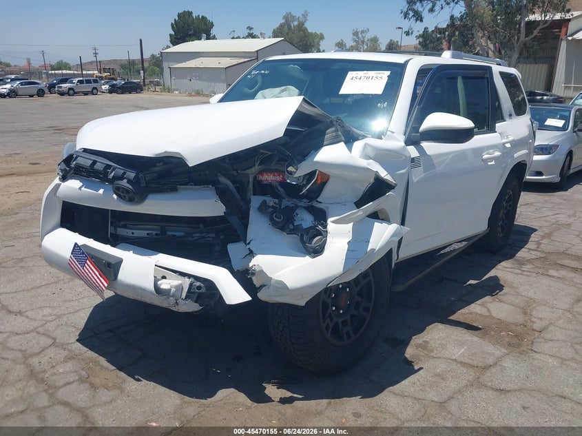 2016 Toyota 4runner VIN JTEBU5JR2G5370351 IAAI salvage auction — FRONT END, Salvage Title, sold $4,550 on 2026-07-29 (photo 2)
