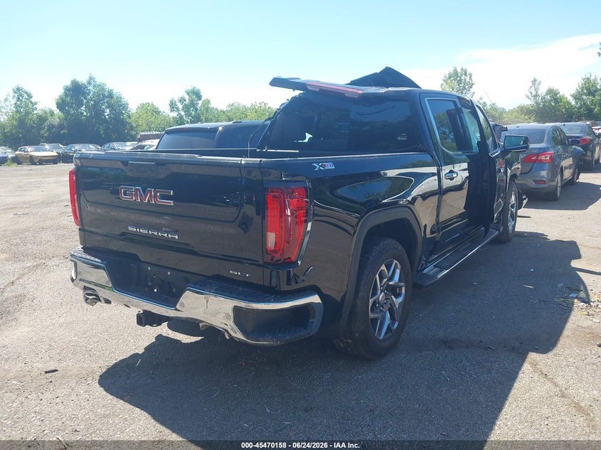 2025 Gmc VIN 3GTUUDED5SG243181 IAAI salvage auction — ROLLOVER, Salvage Title, sold $3,000 on 2026-08-01 (photo 4)