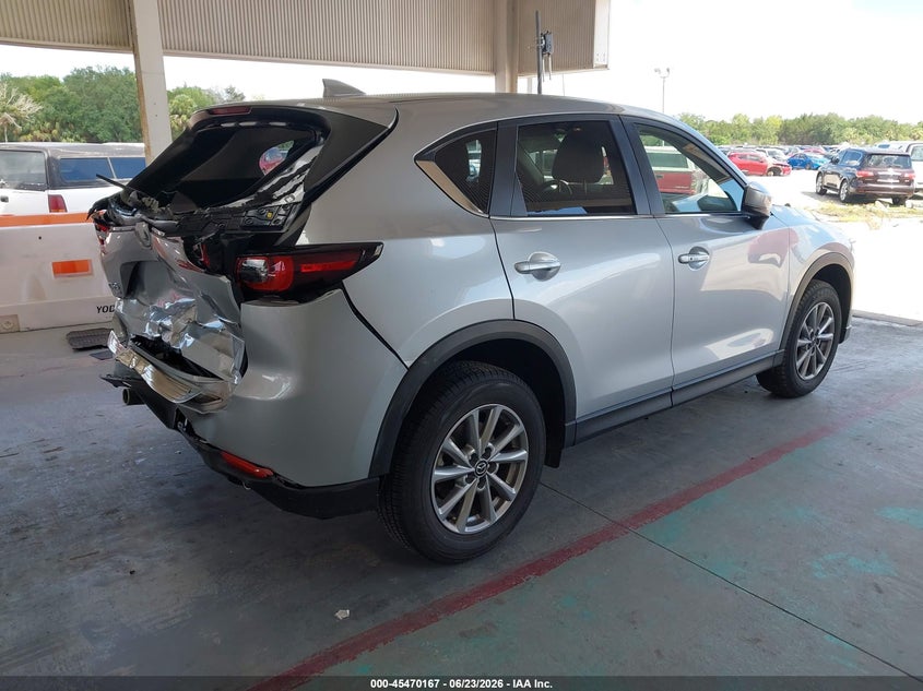 2023 Mazda Cx-5 VIN JM3KFBBM7P0219784 IAAI salvage auction — REAR END, Salvage Title, sold $6,600 on 2026-07-29 (photo 4)