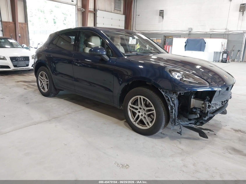 2021 Porsche Macan VIN WP1AA2A56MLB00856 IAAI salvage auction — LEFT FRONT, Salvage Title, sold $13,200 on 2026-07-29 (photo 1)