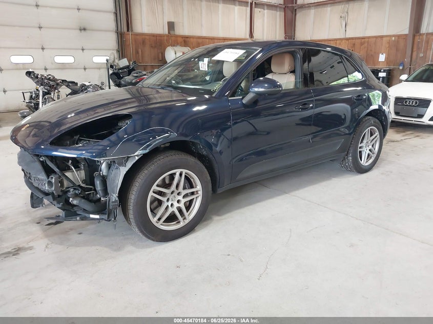 2021 Porsche Macan VIN WP1AA2A56MLB00856 IAAI salvage auction — LEFT FRONT, Salvage Title, sold $13,200 on 2026-07-29 (photo 2)