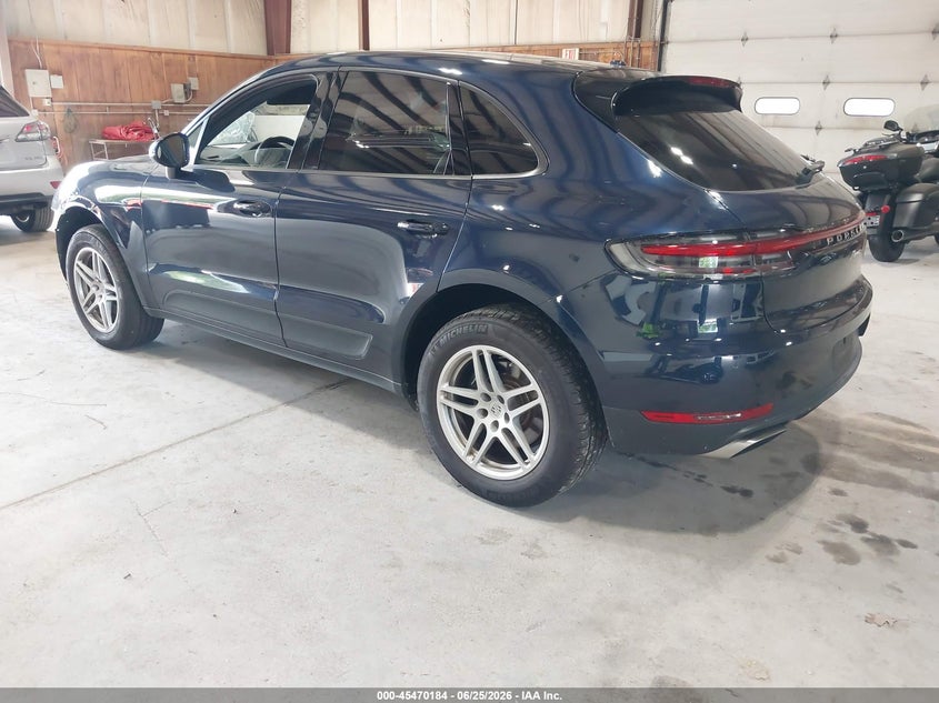 2021 Porsche Macan VIN WP1AA2A56MLB00856 IAAI salvage auction — LEFT FRONT, Salvage Title, sold $13,200 on 2026-07-29 (photo 3)