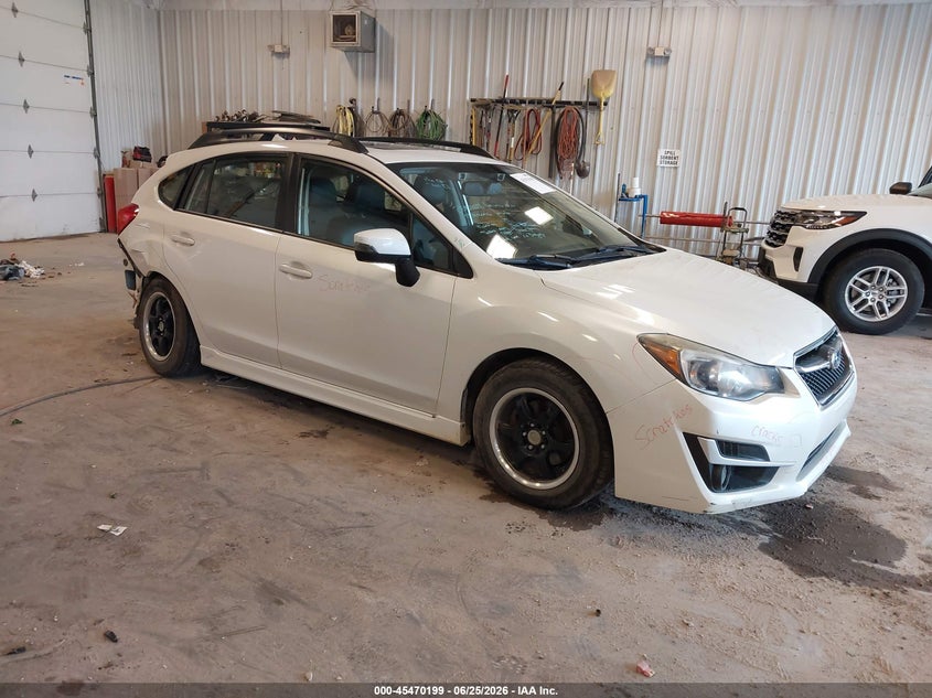 2016 Subaru Impreza VIN JF1GPAY65GH289998 IAAI salvage auction — REAR END, Clear (Michigan), sold $1,600 on 2026-07-21 (photo 1)