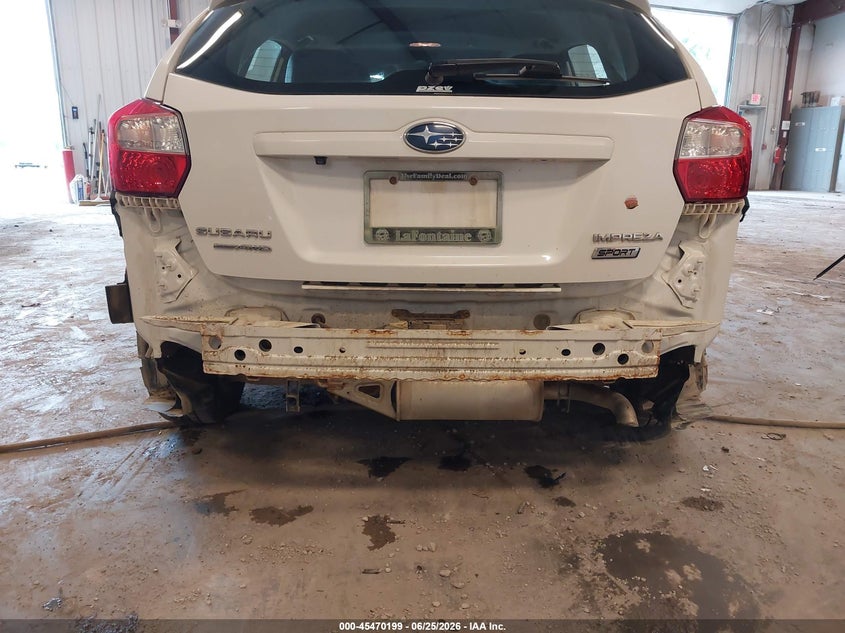 2016 Subaru Impreza VIN JF1GPAY65GH289998 IAAI salvage auction — REAR END, Clear (Michigan), sold $1,600 on 2026-07-21 (photo 6)