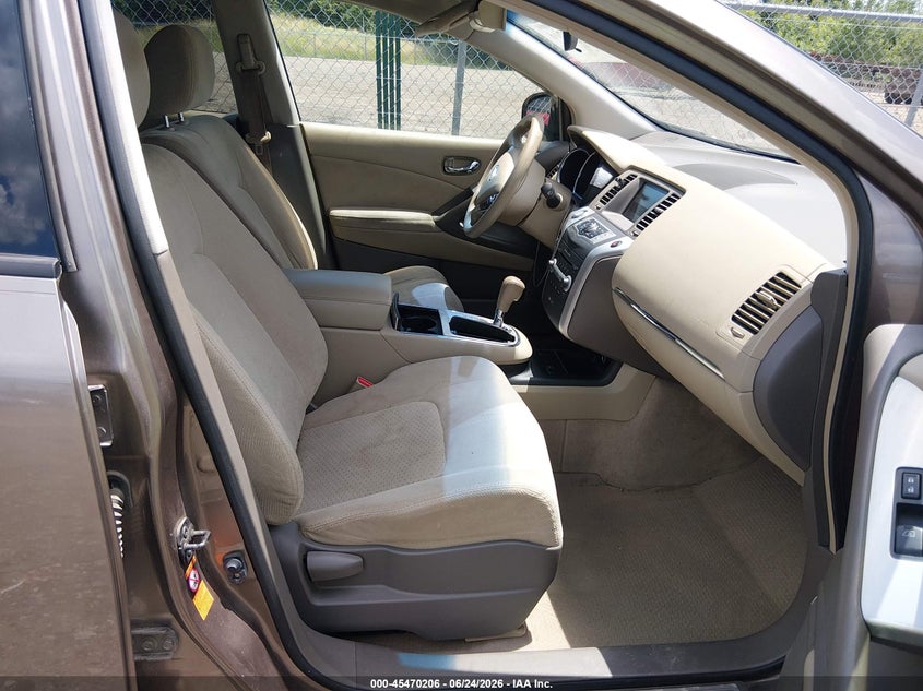 2009 Nissan Murano VIN JN8AZ18W99W202357 IAAI salvage auction — LEFT FRONT, Salvage (Ohio), sold $500 on 2026-07-15 (photo 5)